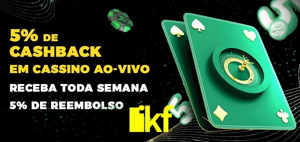 Promoções do cassino ao Vivo IIikf